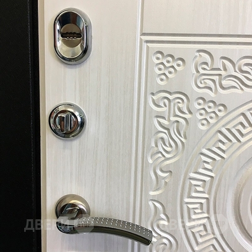 Входная металлическая Дверь Ратибор Спарта Белый Жемчуг в Красноармейске