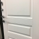 Входная металлическая Дверь Ратибор Статус 3К Белый Ясень в Красноармейске