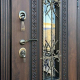 Входная металлическая Дверь Шелтер (SHELTER) Лацио Алмон-25 в Красноармейске