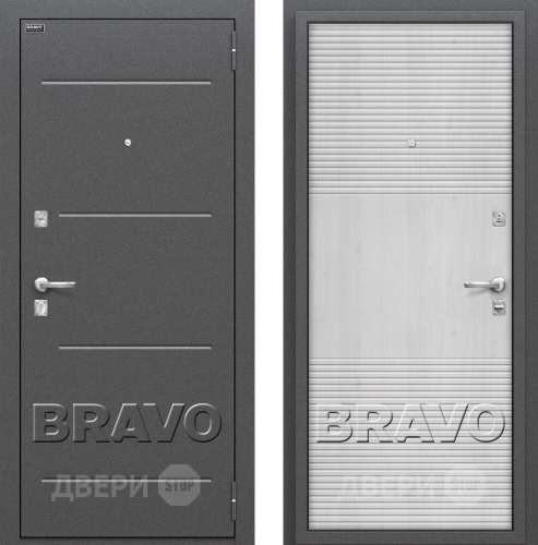 Входная металлическая Дверь Bravo Оптим Фит Pine Feelwood в Красноармейске