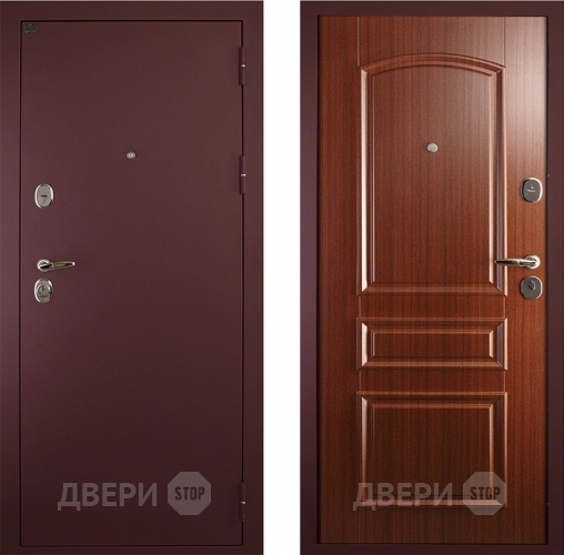 Входная металлическая Дверь Сударь 3 Брусника Бархат в Красноармейске