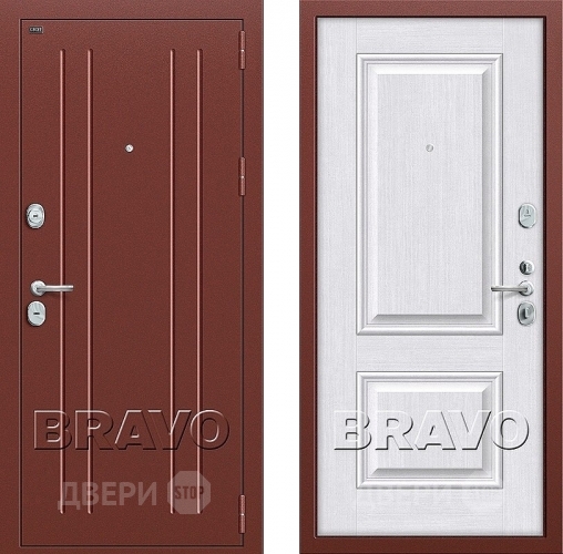 Входная металлическая Дверь Groff Т2-232 Milk Oak в Красноармейске