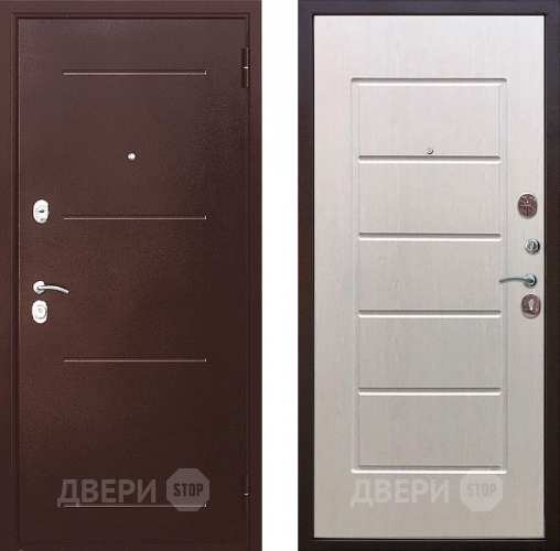 Входная металлическая Дверь Цитадель Гарда 7,5см Белый ясень в Красноармейске