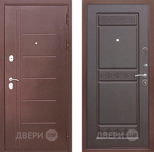 Входная металлическая Дверь Цитадель Троя 10см Антик Венге в Красноармейске