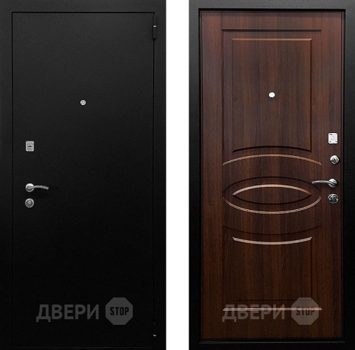 Входная металлическая Дверь Ратибор Классик 3К Орех бренди в Красноармейске
