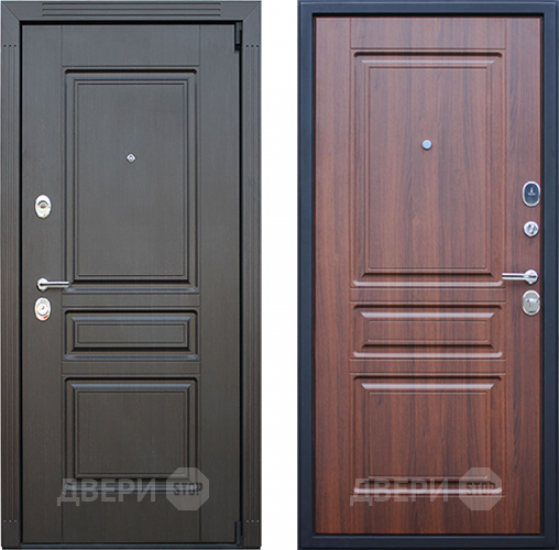 Входная металлическая Дверь АСД Гермес Орех бренди в Красноармейске