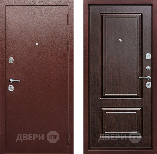 Входная металлическая Дверь Цитадель Толстяк 10см Антик Венге в Красноармейске