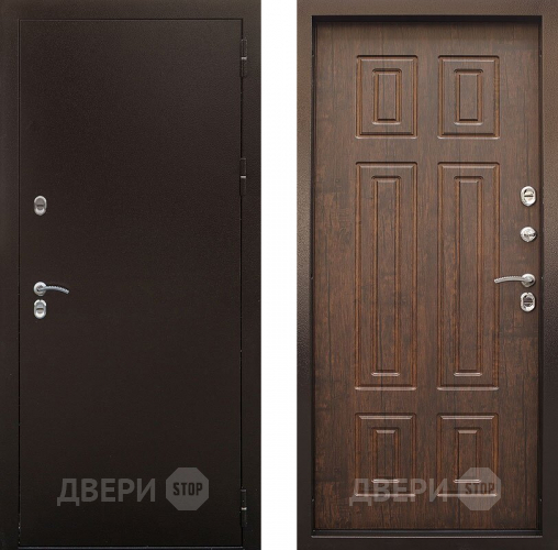 Входная металлическая Дверь Сибирь Термо-Maxi тиковое дерево в Красноармейске