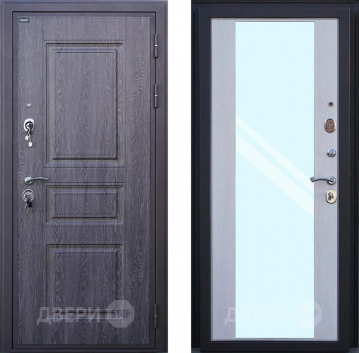 Входная металлическая Дверь Шелтер (SHELTER) Филадельфия Зеркало в Красноармейске