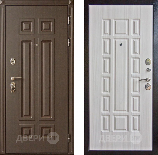 Входная металлическая Дверь Шелтер (SHELTER) Марсель Сандал белый в Красноармейске