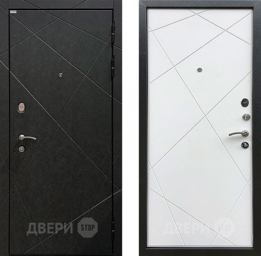 Входная металлическая Дверь Ратибор Эстет 3К Силк сноу в Красноармейске