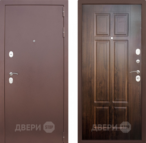 Входная металлическая Дверь Снедо Т30 3К Vinorit Грецкий орех в Красноармейске