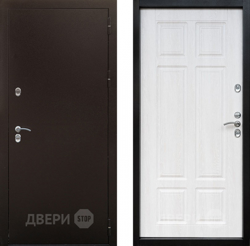 Входная металлическая Дверь Сибирь Термо Дуб филадельфия крем  в Красноармейске