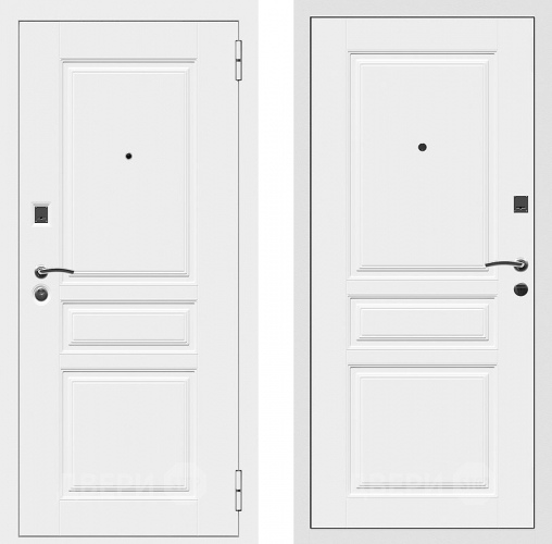 Входная металлическая Дверь Райтвер X4 Белый в Красноармейске