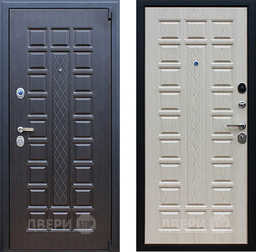 Входная металлическая Дверь АСД Консул Беленый дуб в Красноармейске