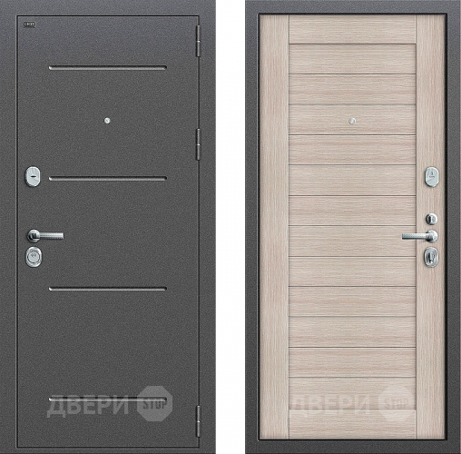 Входная металлическая Дверь Groff Т2-221 Cappuccino Veralinga в Красноармейске