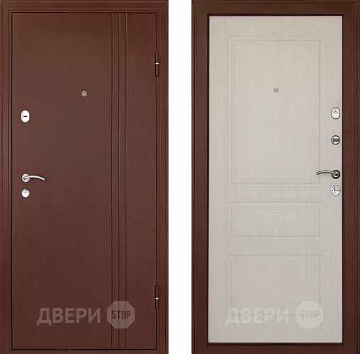Входная металлическая Дверь Форпост Турин Беленый дуб в Красноармейске