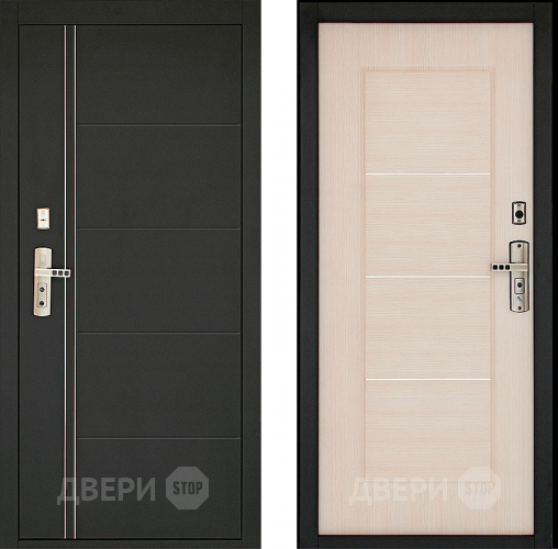 Входная металлическая Дверь Форпост С - 128 Беленый дуб в Красноармейске