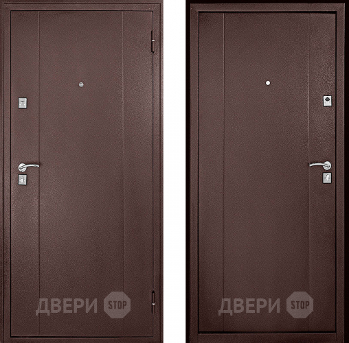 Входная металлическая Дверь Форпост Модель 72 Медный антик в Красноармейске
