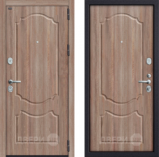 Входная металлическая Дверь Groff P3-310 Темный Орех в Красноармейске