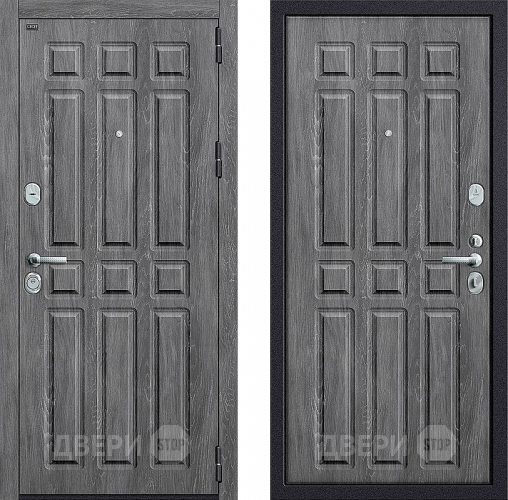 Входная металлическая Дверь Groff P3-315 Серый Дуб в Красноармейске