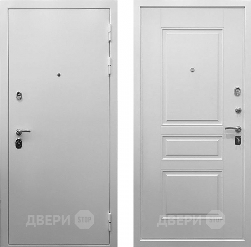 Дверь Ратибор Бланко 3К Белый матовый в Красноармейске