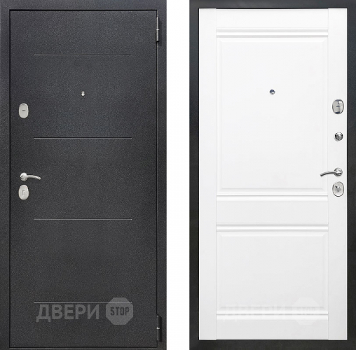 Входная металлическая Дверь Престиж Люкс Х1 Белый матовый в Красноармейске