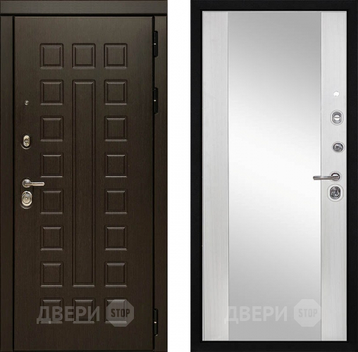 Входная металлическая Дверь Сударь (Дива) МД-30 с зеркалом  в Красноармейске