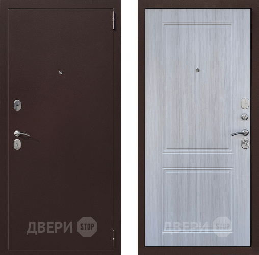 Входная металлическая Дверь Престиж 7 Сандал белый в Красноармейске