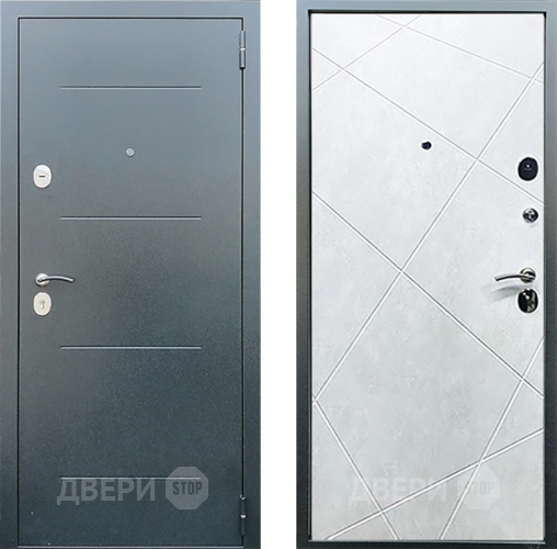 Входная металлическая Дверь Престиж Люкс Бетон в Красноармейске