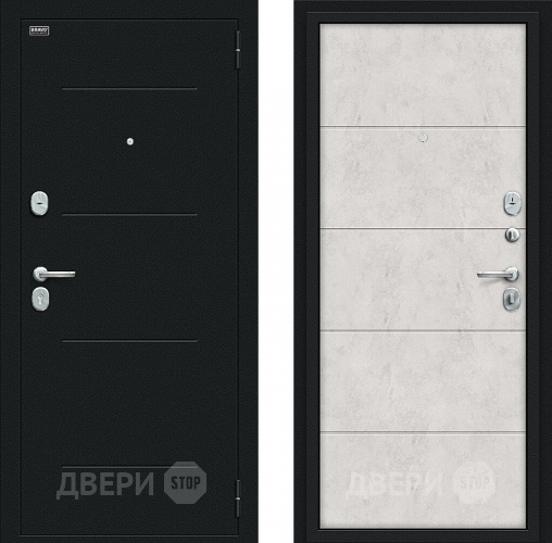 Входная металлическая Дверь Bravo Граффити-1 Букле черное/Look Art в Красноармейске