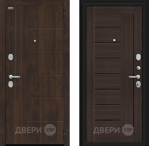 Входная металлическая Дверь Bravo Морден Kale Almon/Wenge Veralinga в Красноармейске
