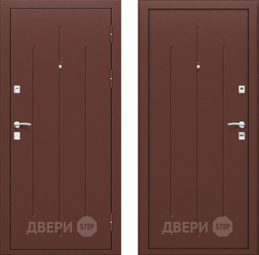 Входная металлическая Дверь Bravo Стройгост 7-2 Металл в Красноармейске