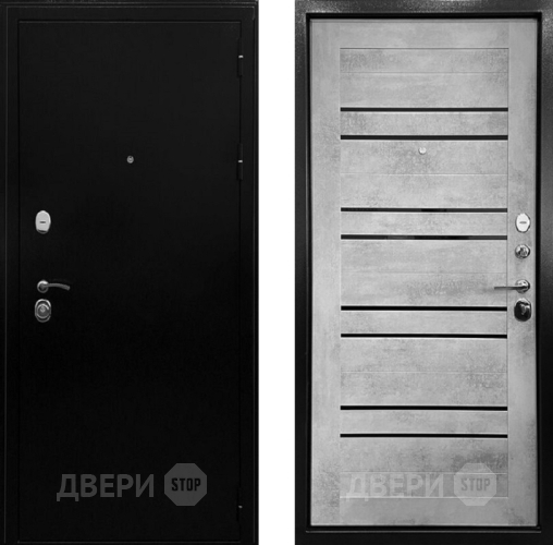 Входная металлическая Дверь Ратибор Стандарт 3К Светлый бетон в Красноармейске
