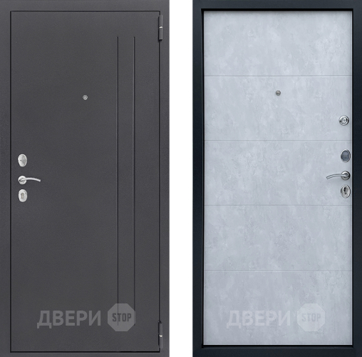 Входная металлическая Дверь Престиж 70 Бетон снежный в Красноармейске