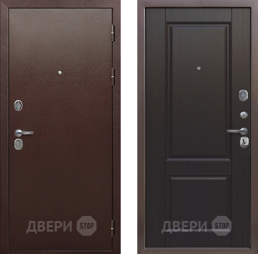 Входная металлическая Дверь Цитадель 9см Медный антик Темный Кипарис в Красноармейске