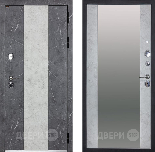 Входная металлическая Дверь Сударь МХ-34 Зеркало в Красноармейске