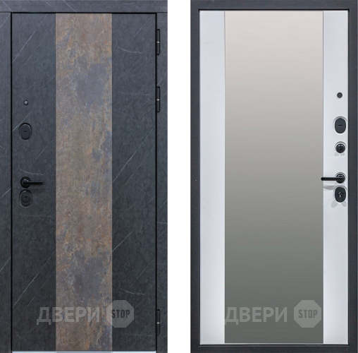 Входная металлическая Дверь Сударь МХ-33 Зеркало в Красноармейске