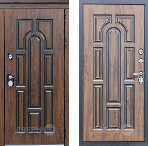 Входная металлическая Дверь Сударь МХ-31 Винорит Темный Дуб в Красноармейске