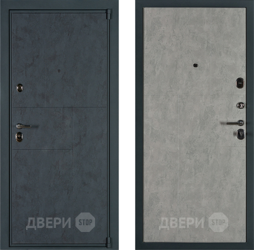Дверь Заводские двери Графит в Красноармейске