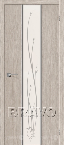 Межкомнатная дверь Глейс-2 Twig (3D Cappuccino) в Красноармейске