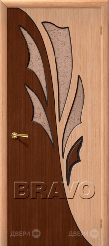 Межкомнатная дверь со стеклом Дуэт (Дуб) в Красноармейске