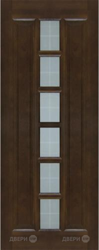 Межкомнатная дверь 11-ПО темный лак в Красноармейске