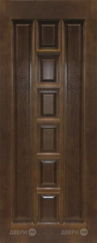 Межкомнатная дверь 11-ПГ темный лак в Красноармейске