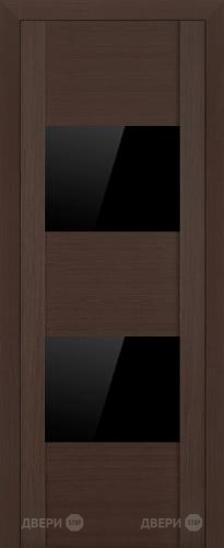 Межкомнатная дверь ProfilDoors 21X венге мелинга (черный глянцевый лак) в Красноармейске