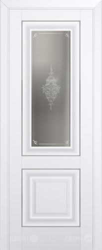 Межкомнатная дверь ProfilDoors 28U аляска (матовое, кристалл с узором) в Красноармейске