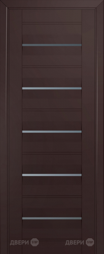 Межкомнатная дверь ProfilDoors 48U темно-коричневый (графит) в Красноармейске