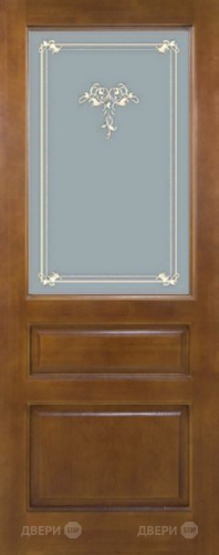 Межкомнатная дверь ПМЦ - модель 5 ПО коньяк в Красноармейске