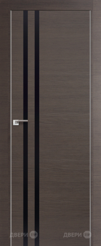 Межкомнатная дверь ProfilDoors 19Z грей (черный глянец) в Красноармейске