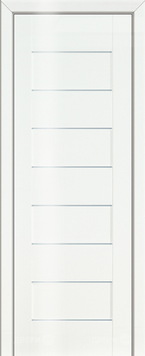 Межкомнатная дверь ProfilDoors 45L белый люкс (графит) в Красноармейске